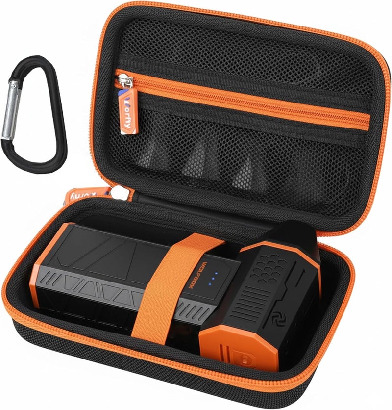 worfty Case for WOLFBOX MF50/ VASSON/ZOAIVR Electric Air Duster, Travel Portable Hard Storage Bag(Case Only) (Black) - Image 1